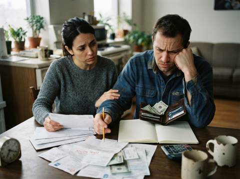 Americans Spend More Than They Make as Financial Strain Grows