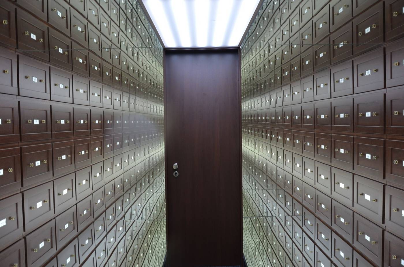 Silver bars storage vault